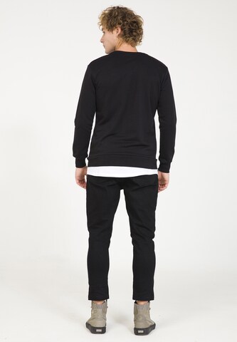 Sweat-shirt PLUS EIGHTEEN en noir