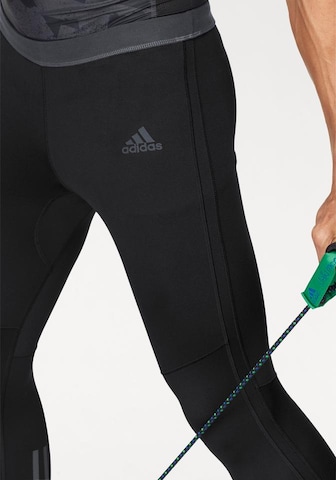 ADIDAS SPORTSWEAR Skinny Workout Pants in Black