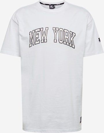 Starter Black Label T-Shirt 'New York' in Weiß: predná strana