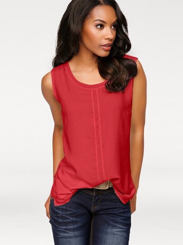 heine Top in Red: front