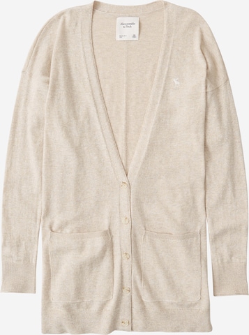 Abercrombie & Fitch Strickjacke in Beige: predná strana