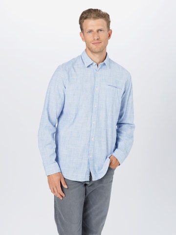 Coupe regular Chemise ESPRIT en bleu : devant