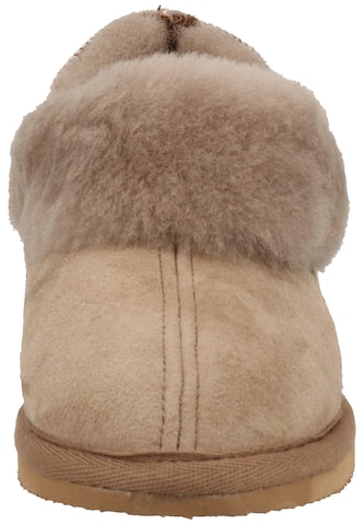 Pantoufle SHEPHERD en marron
