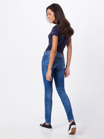 Tommy Jeans Skinny Jeans 'Sophie' in Blau: zadná strana