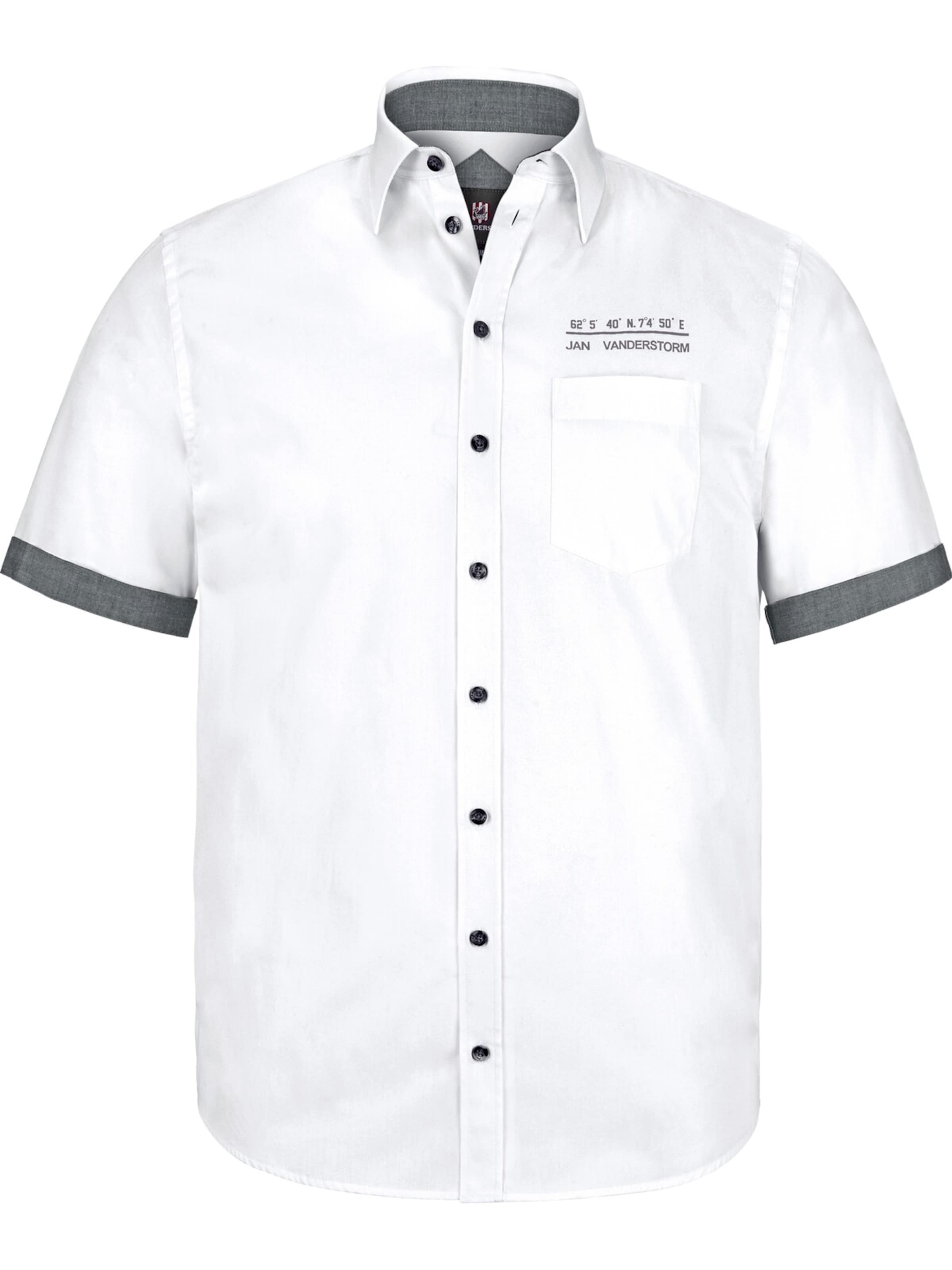 Jan Vanderstorm Comfort Fit Doppelpack Hemd 'Evin' in Grau: Vorderseite