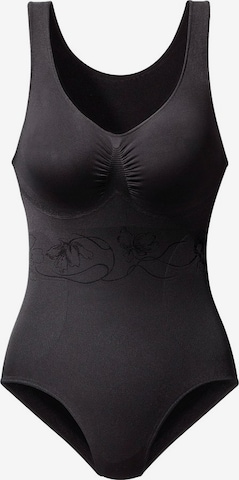 LASCANA Shaping Bodysuit in Black: front