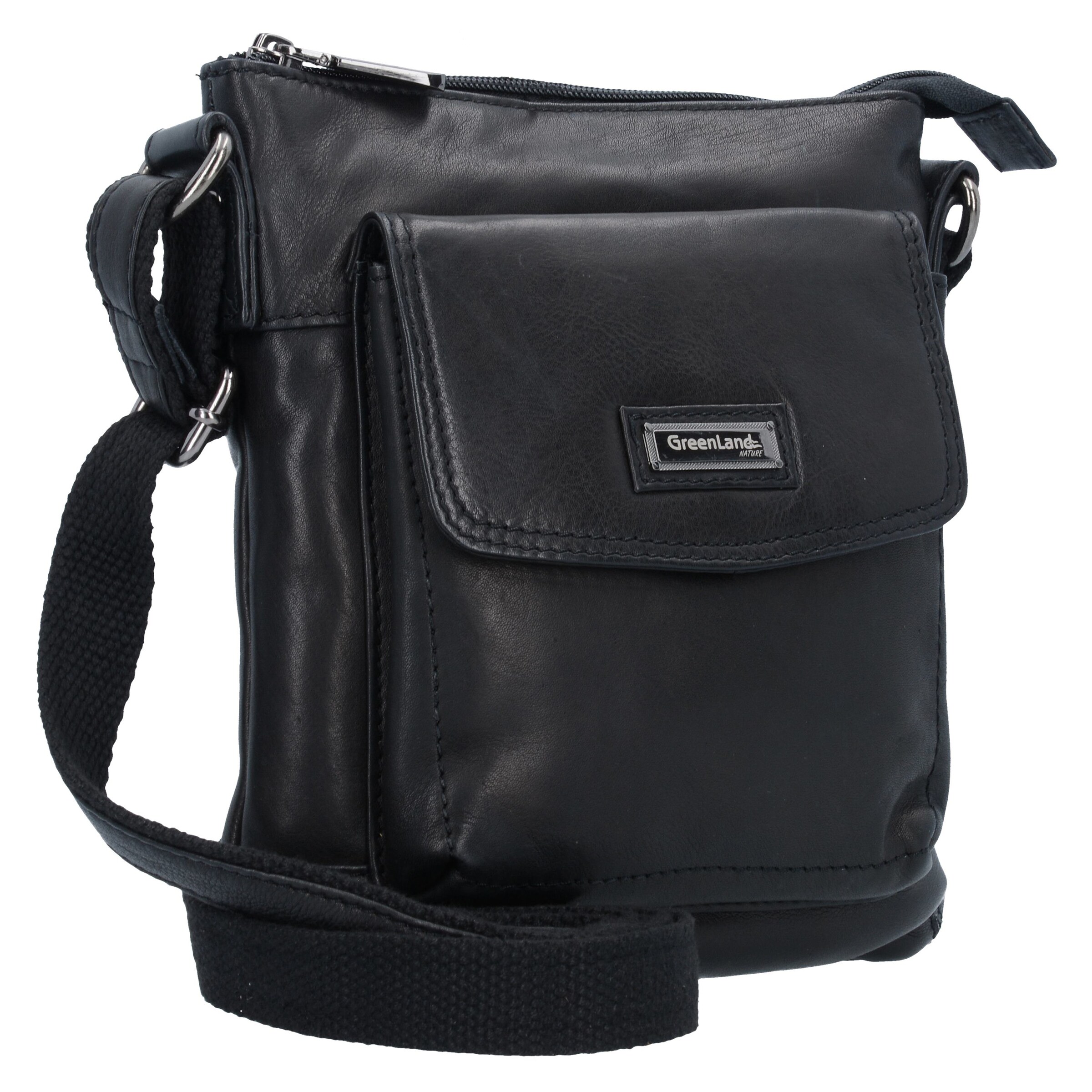 Borsa a tracolla di Greenland Nature in nero