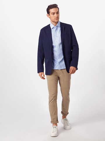 Coupe regular Chemise business 'Henry' BRAX en bleu