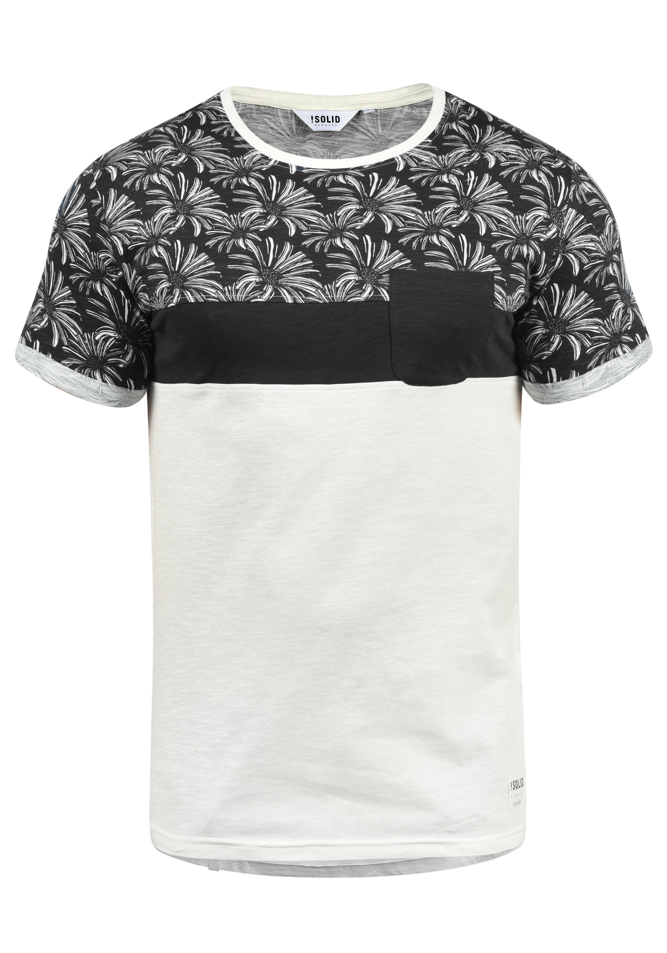 Maglietta 'Florian' di !Solid in nero: frontale