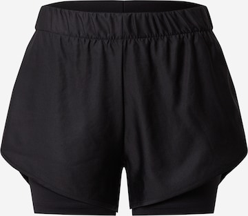 Regular Pantaloni sport de la NU-IN ACTIVE pe negru: față