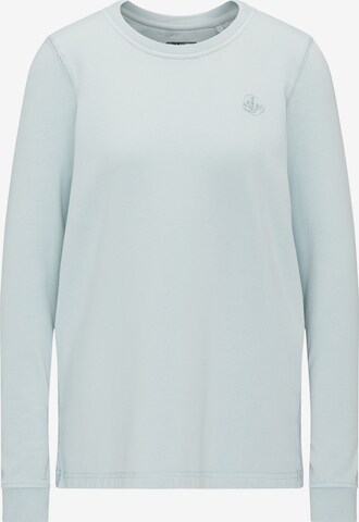 DREIMASTER Sweatshirt in Blauw: voorkant