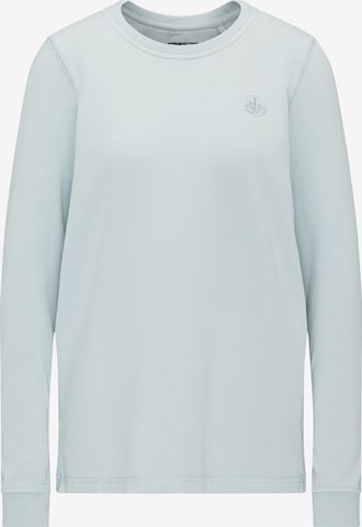 DREIMASTER Sweatshirt in Blauw: voorkant