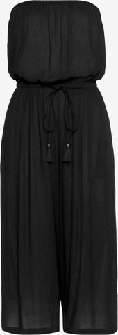 Tuta jumpsuit di s.Oliver in nero: frontale