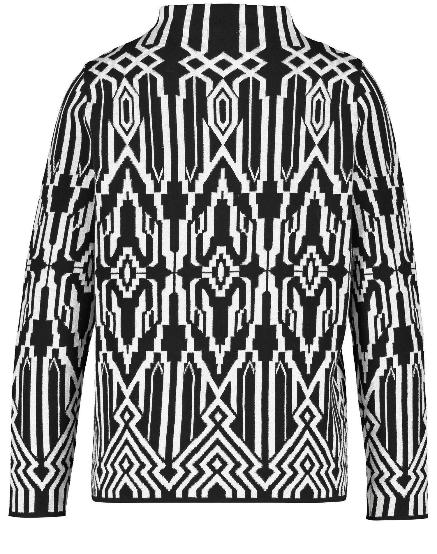 GERRY WEBER Pullover in Schwarz, Weiß 