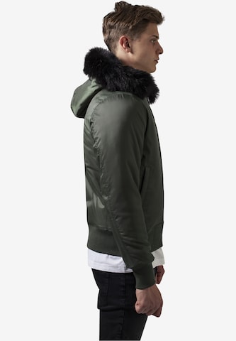 Urban Classics Between-Season Jacket in Green