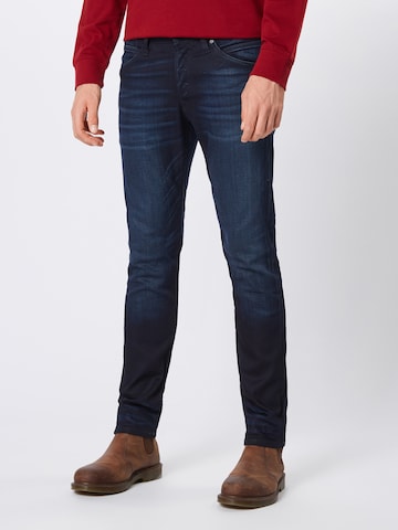 JACK & JONES Slimfit Jeans 'Glenn' i blå