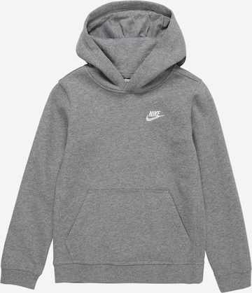 Nike Sportswear Sweatshirt in Grijs: voorkant