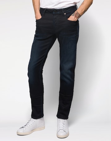 G-Star RAW Слим Джинсы '3301 Slim' в Синий