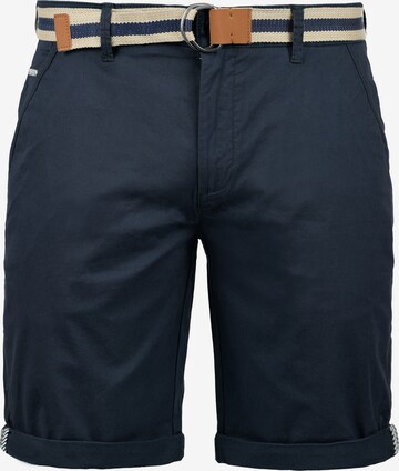 !Solid Regular Pants 'Monty' in Blue: front