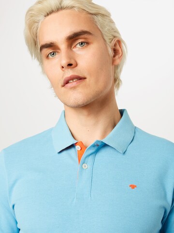 TOM TAILOR Regular Fit Poloshirt in Blau