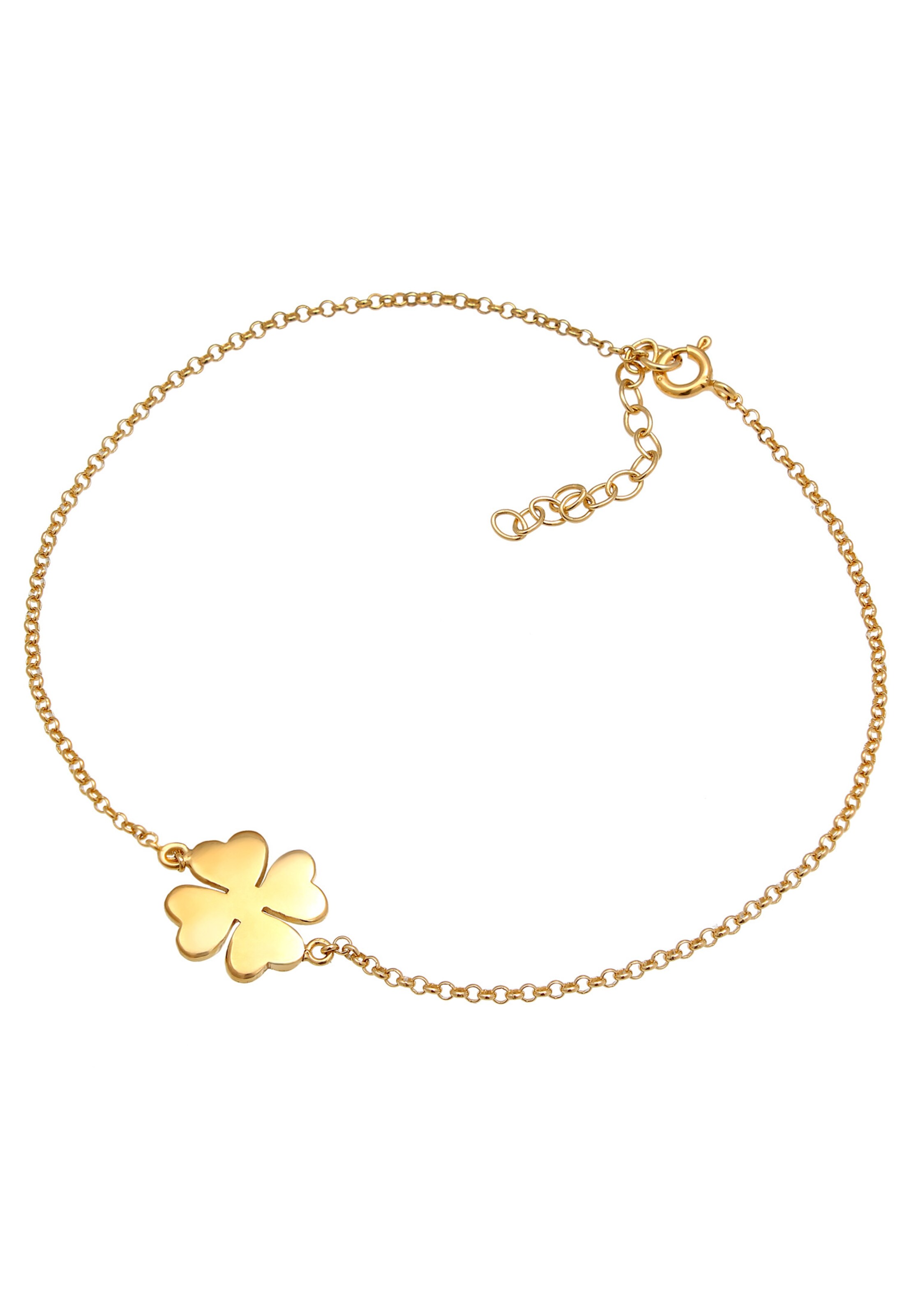 Bijoux de pied 'Kleeblatt' ELLI en or