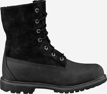 TIMBERLAND Lace-Up Ankle Boots 'Authentics' in Black