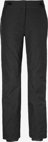 Schöffel Regular Outdoor Pants 'Pinzgau' in Black: front