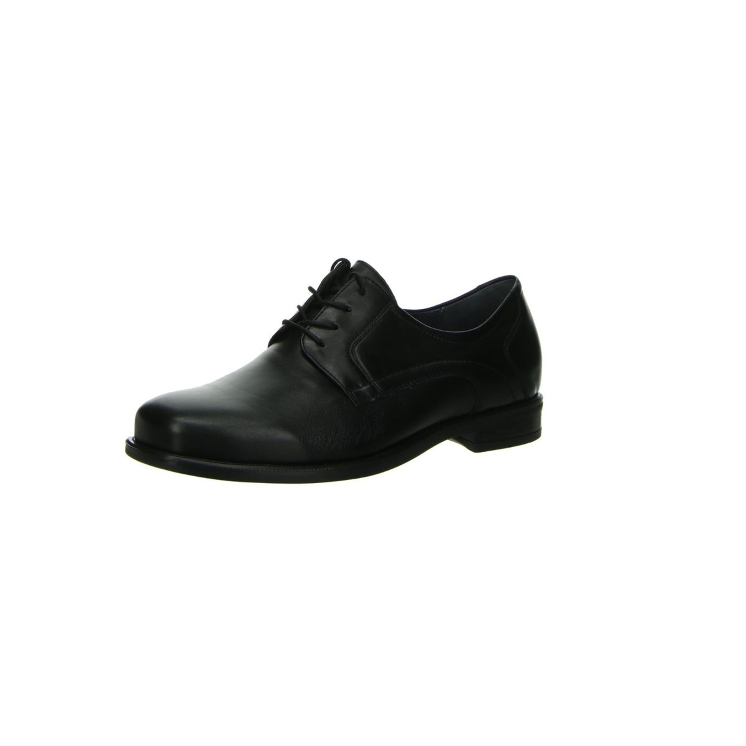 WALDLÄUFER Lace-Up Shoes 'Kuno' in Black: front