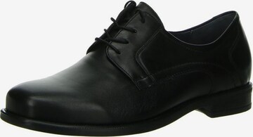 WALDLÄUFER Lace-Up Shoes in Black: front