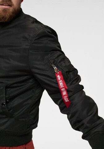 ALPHA INDUSTRIES Демисезонная куртка 'Alpha' в Черный