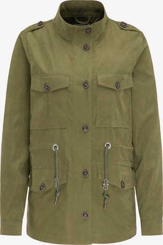 DREIMASTER Between-Season Jacket in Green: front