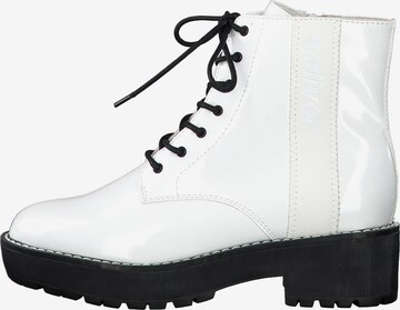 Bottines à lacets s.Oliver en blanc