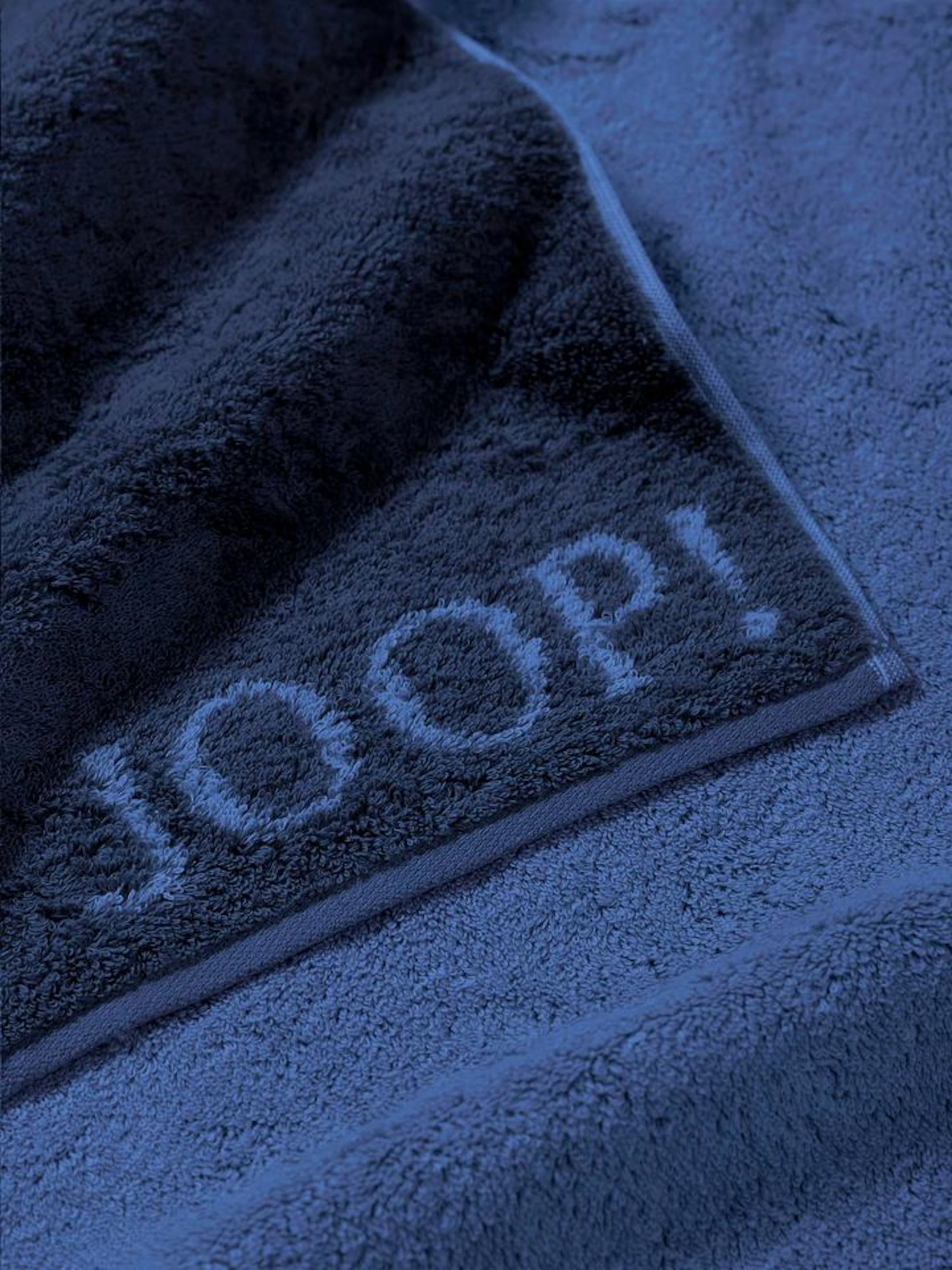 Serviette 'Doubleface' JOOP! en bleu