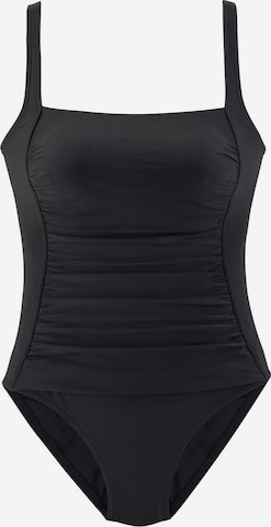 LASCANA Bustier Badeanzug 'Annelie SBI' in Schwarz: predná strana