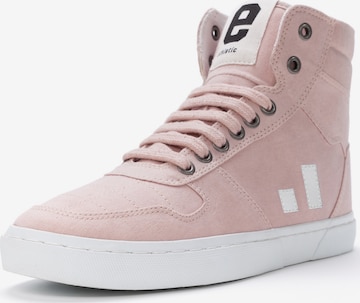 Ethletic Sneakers hoog 'Fair Hiro' in Roze: voorkant
