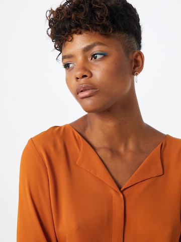 VILA Bluse in Orange