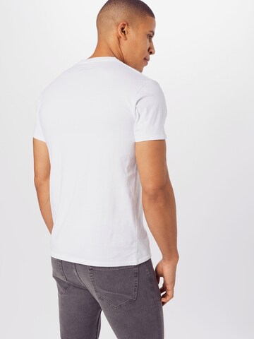 EDWIN Regular Fit T-Shirt 'Pocket TS' in Weiß