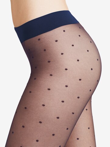 FALKE Fine Tights 'Dot' in Blue