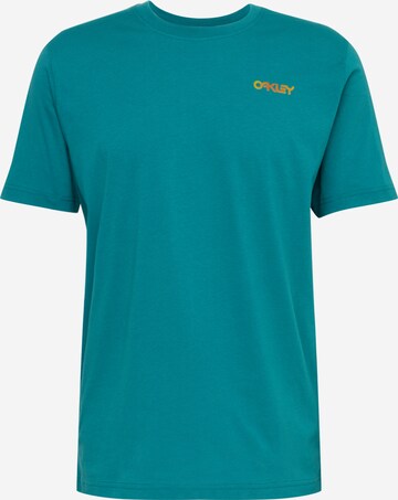 OAKLEY Regular Fit Funktionsshirt 'IRIDIUM' in Grün: predná strana