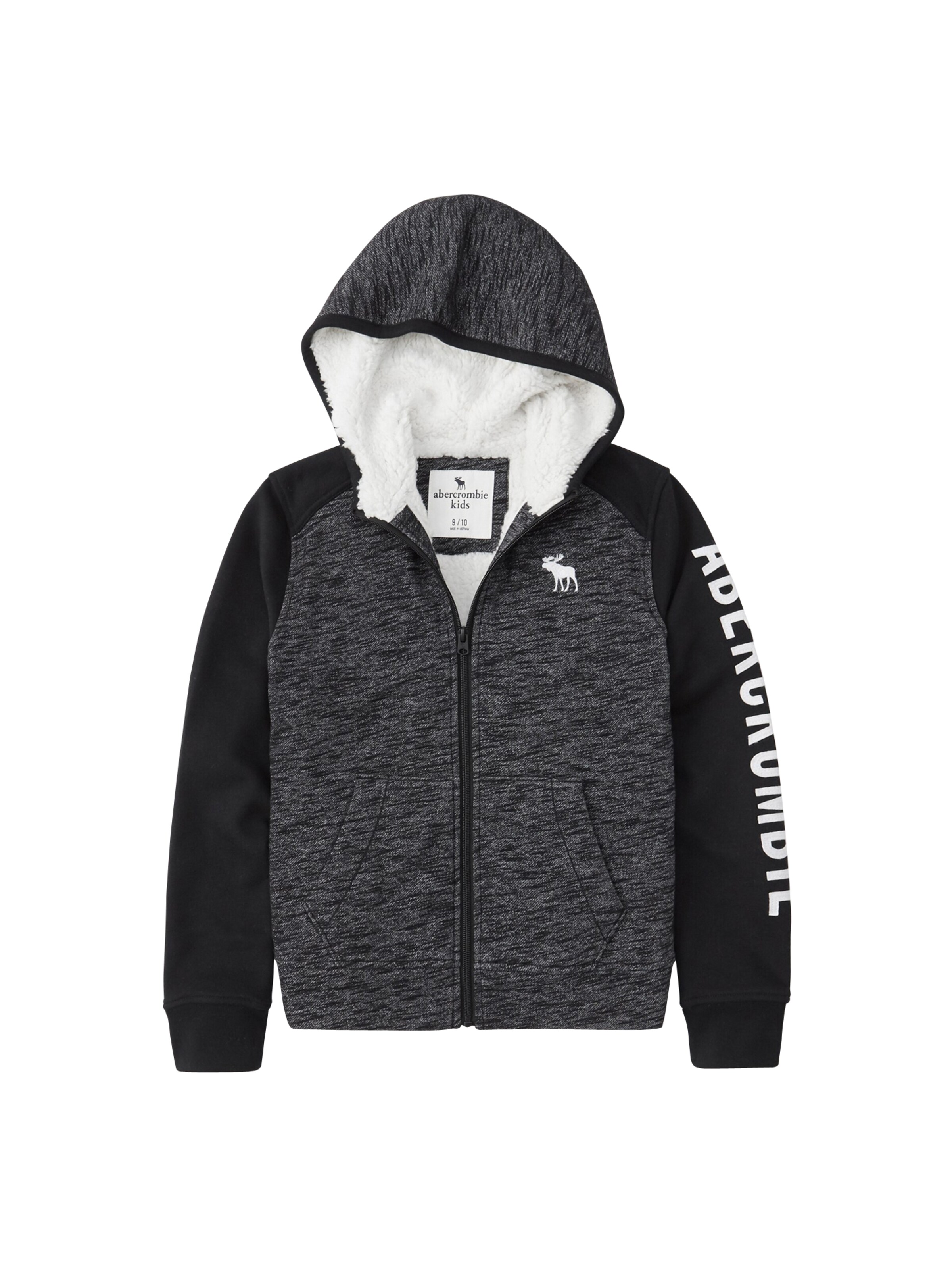 Abercrombie & Fitch - Sweatvest in de kleur Donkergrijs