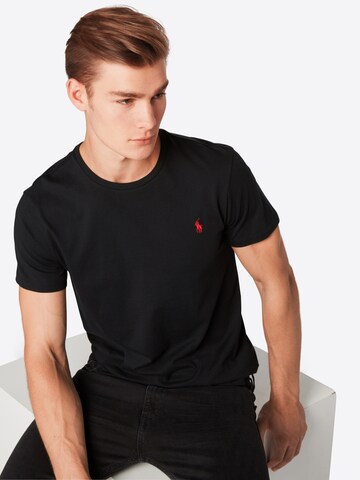 Coupe slim Chemise Polo Ralph Lauren en noir