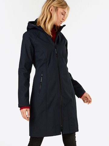 ILSE JACOBSEN Raincoat in Blue: front