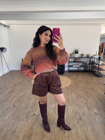 Autumn Cozy Shorts Look
