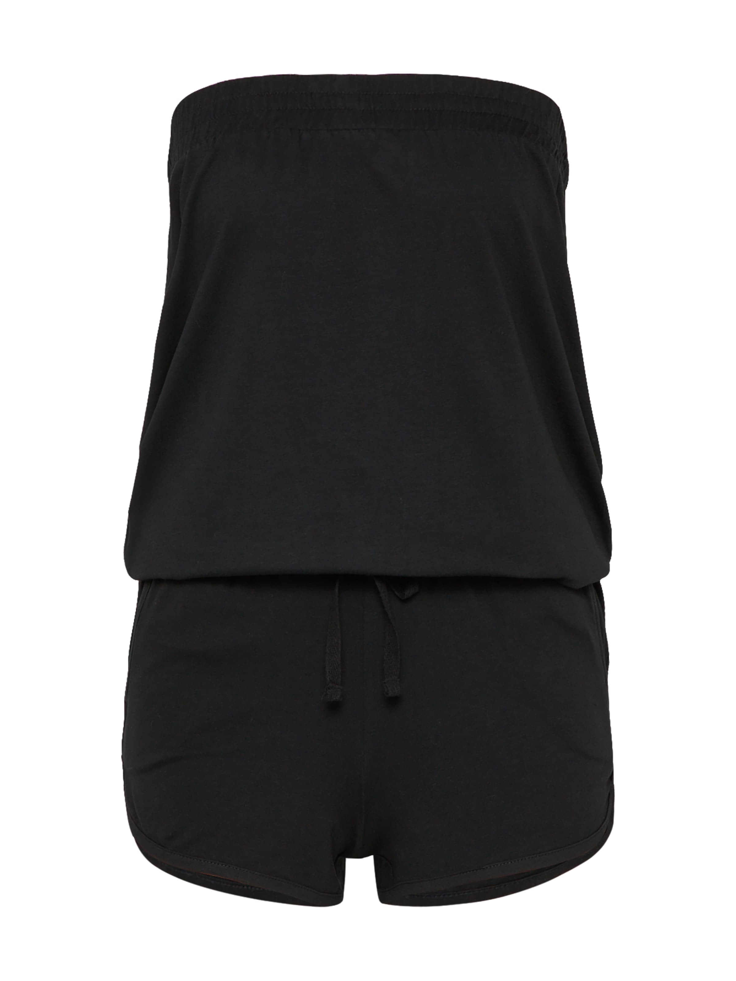 melns Urban Classics Kombinezons &#x27;Hot&#x27;: no priekšpuses