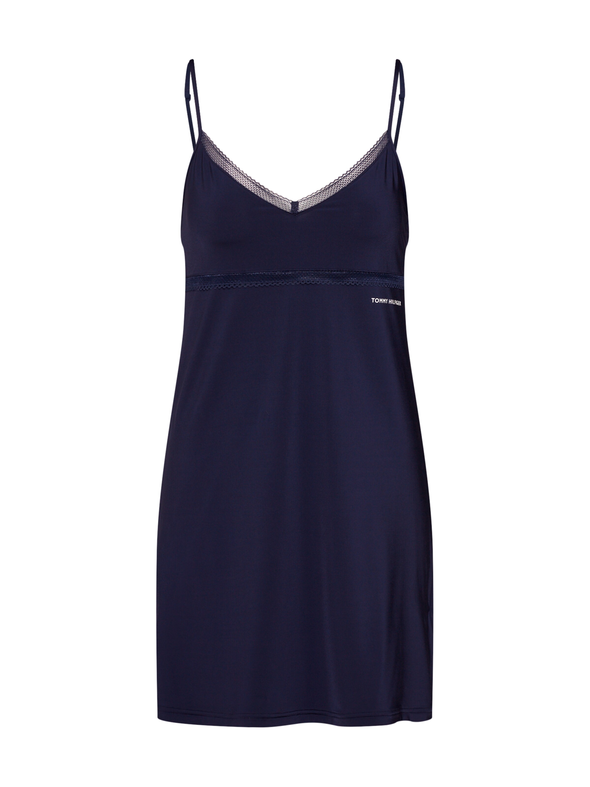 Tommy Hilfiger Underwear - Nachthemd 'STRAPPY DRESS' in de kleur Donkerblauw