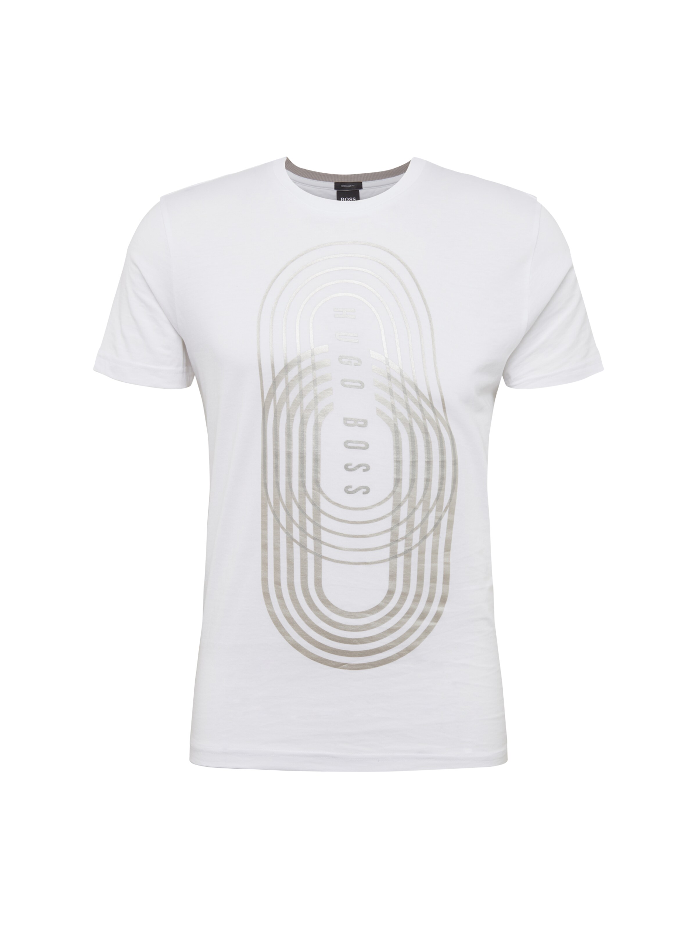 BOSS - Shirt 'Teeonic 10209546 01' in de kleur Wit