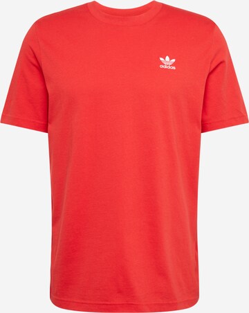 ADIDAS ORIGINALS Shirt 'Essential' in Rood: voorkant