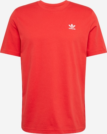 ADIDAS ORIGINALS Regular Fit T-Shirt 'Essential' in Rot: predná strana