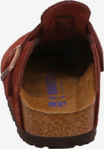 BIRKENSTOCK Pantolette in Rot