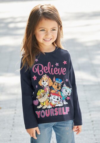 PAW Patrol Shirt 'BELIEVE YOURSELF' in Blue